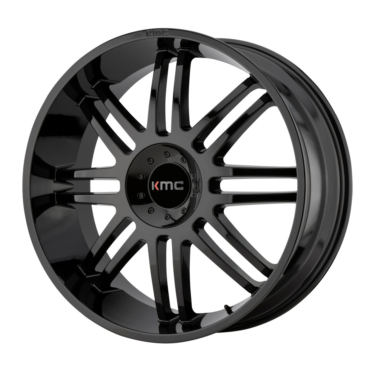 KMC KM714 REGULATOR 24X10 30 6X135/6X5.3/6X139.7/6X5.5 Gloss Black
