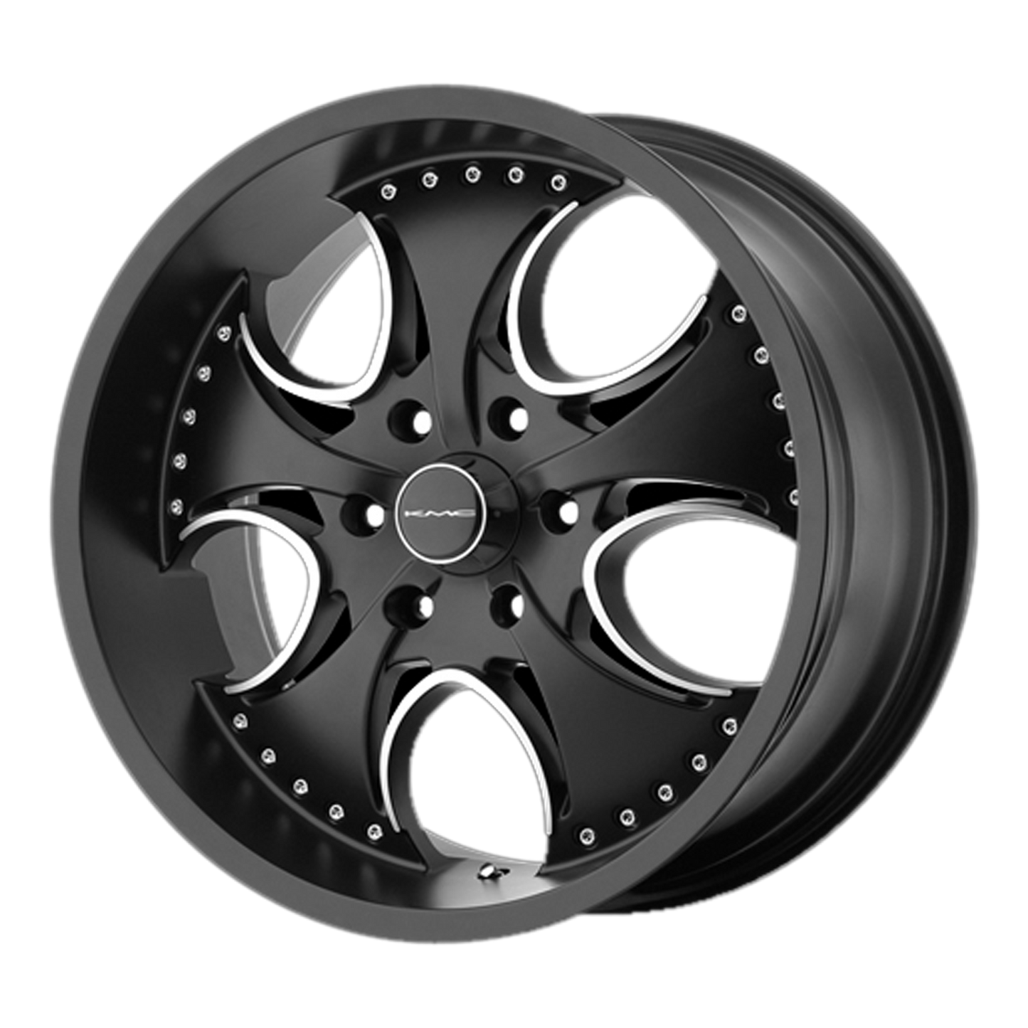 KMC KM755 VENOM 24X9.5 12 5X120.65/5X4.75 Matte Black