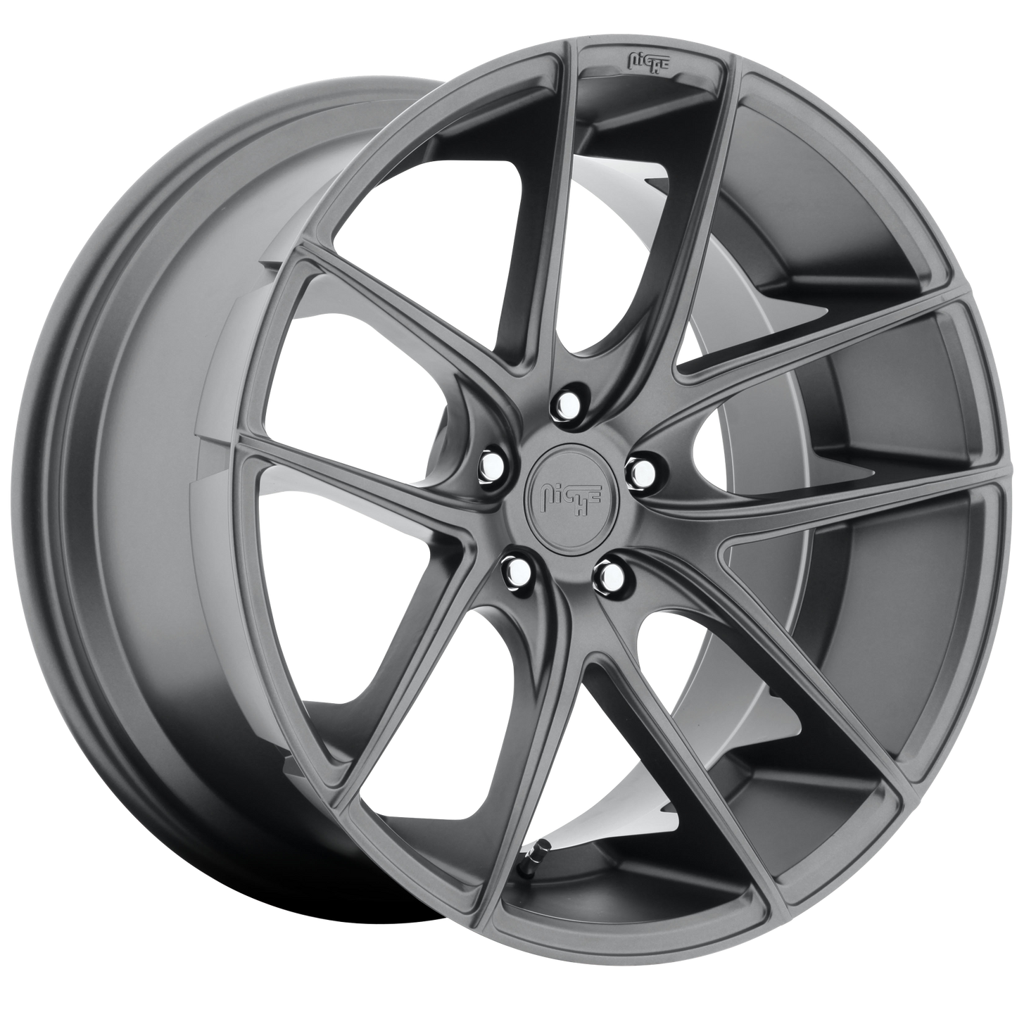 Niche 1PC M129 TARGA 19x8.5 42 5x112/5x112 MATTE GUN METAL