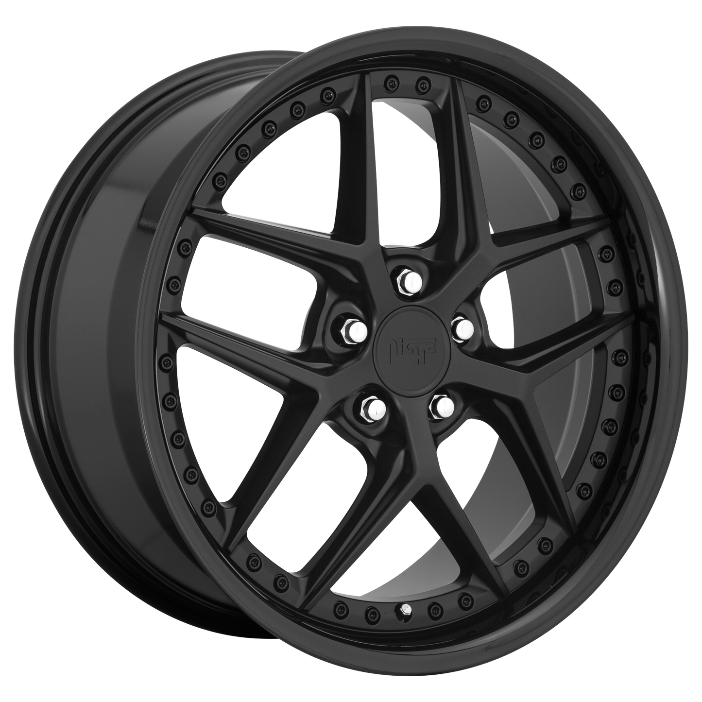 Niche 1PC M226 VICE 20x9 18 5x115/5x115 GLOSS BLACK MATTE BLACK