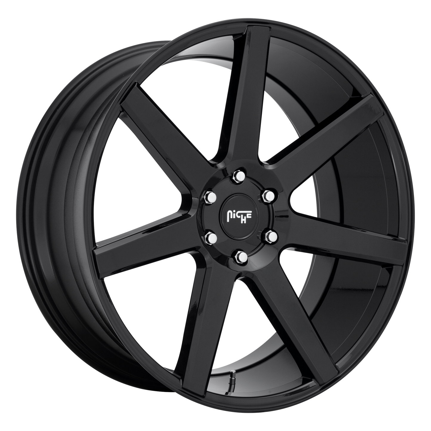 Niche 1PC M230 FUTURE 22x9.5 30 6x135/6X5.3 GLOSS BLACK