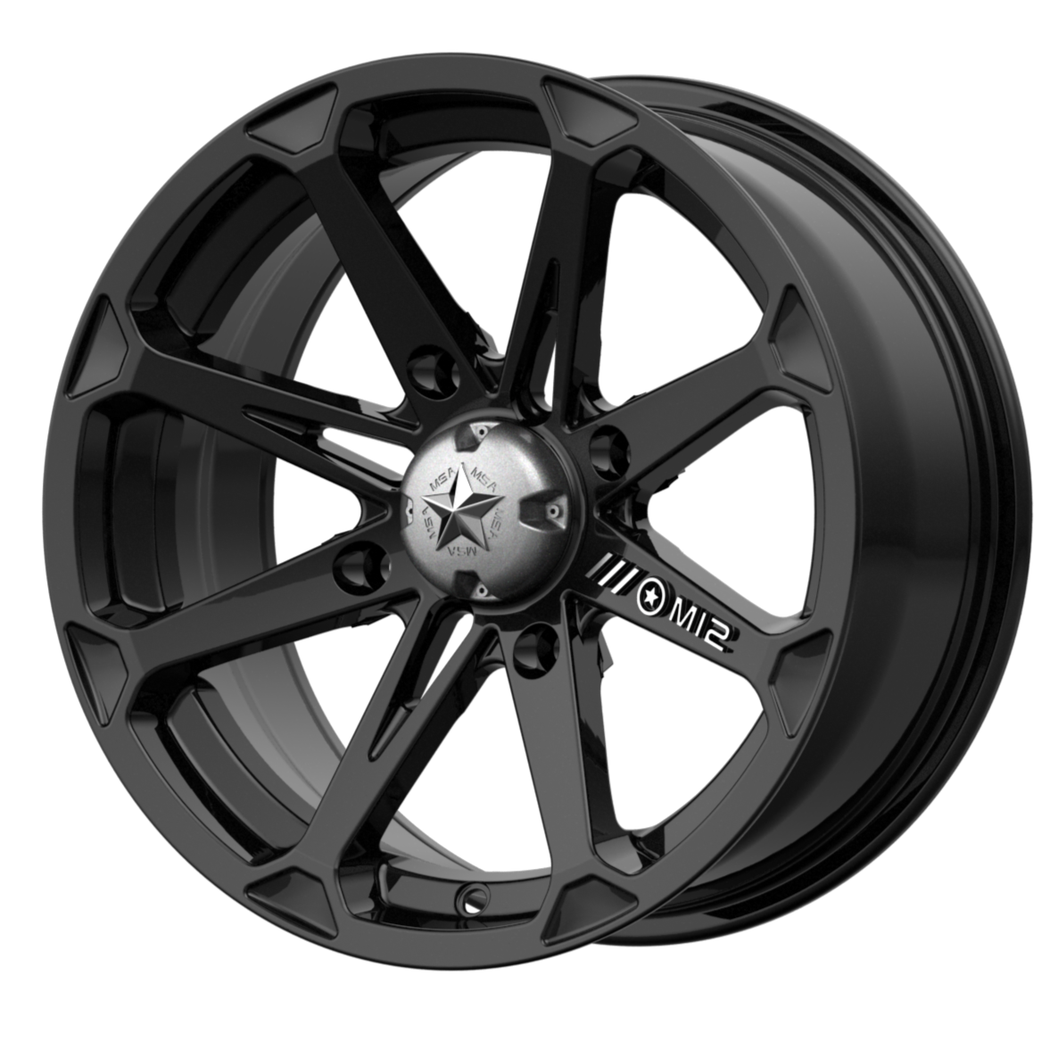 MSA Offroad Wheels M12 DIESEL 20x7 10 4x156/4x156 Gloss Black