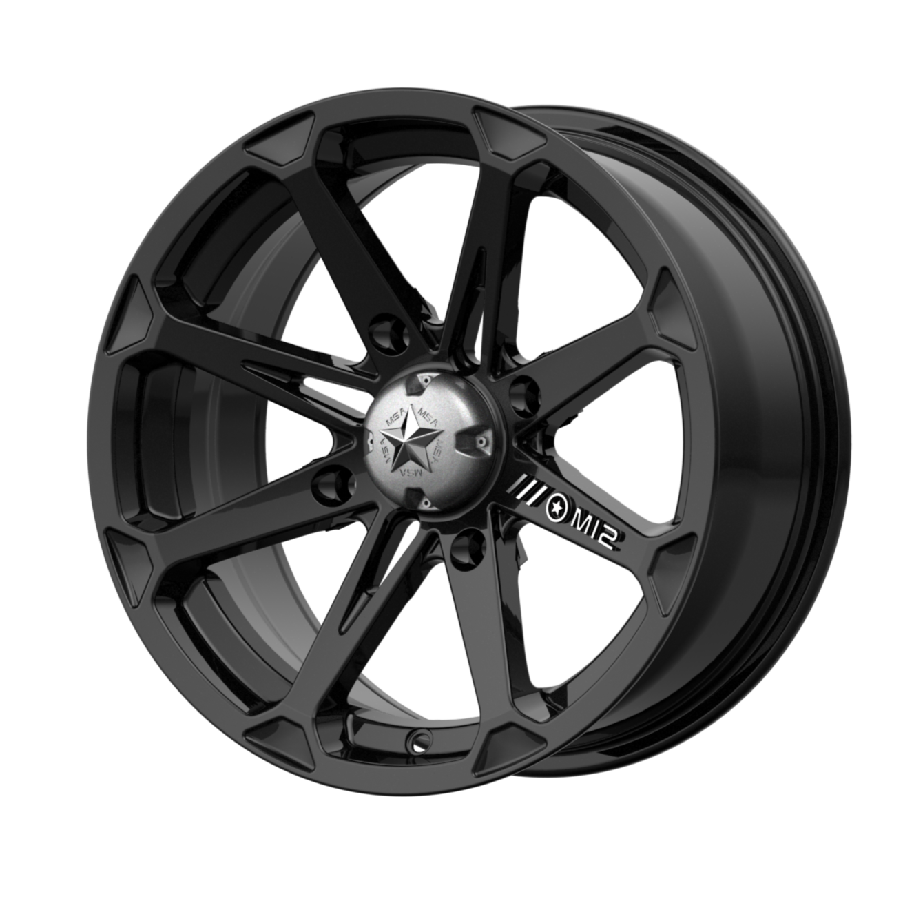 MSA Offroad Wheels M12 DIESEL 18x7 10 4x156/4x156 Gloss Black