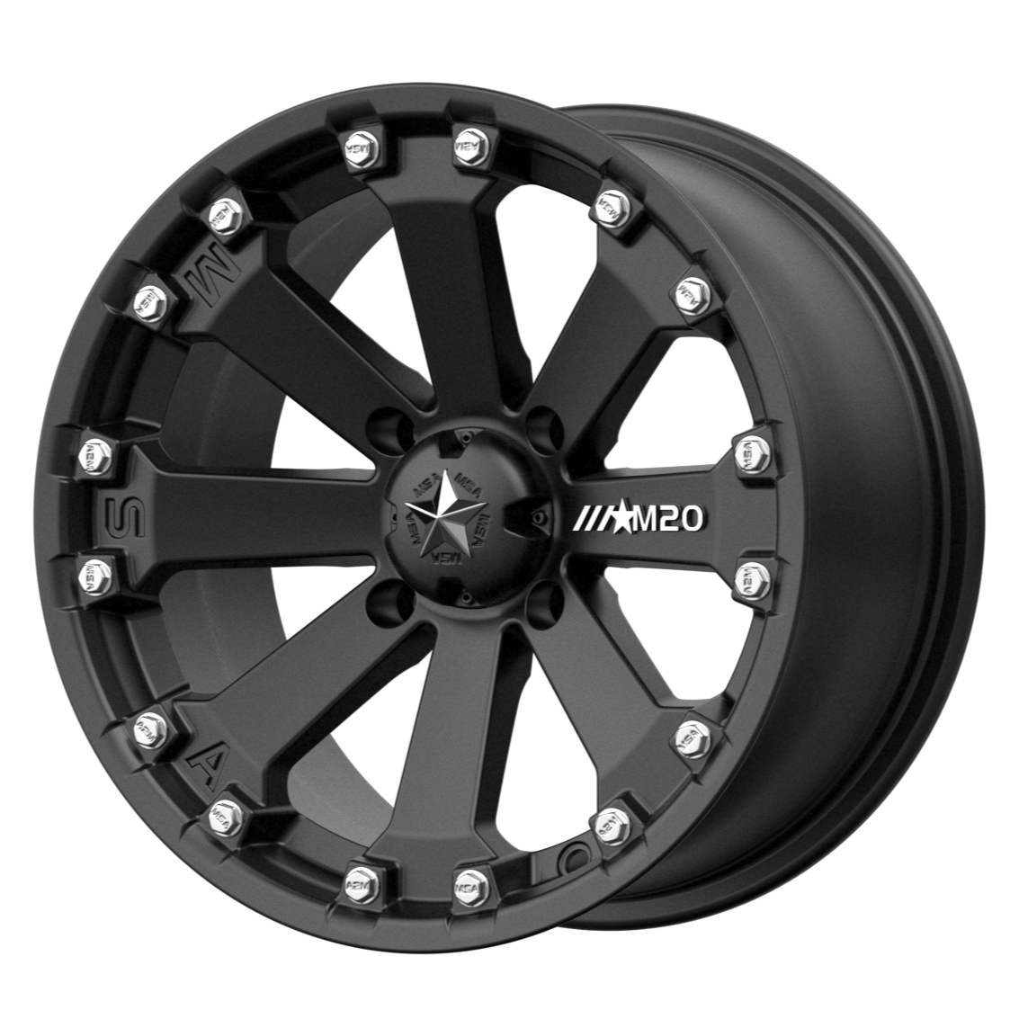 MSA Offroad Wheels M20 KORE 14x7 0 4x115/4x115 Satin Black