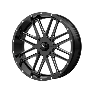 MSA Offroad Wheels M35 BANDIT 18x7 0 4x156/4x156 Gloss Black Milled