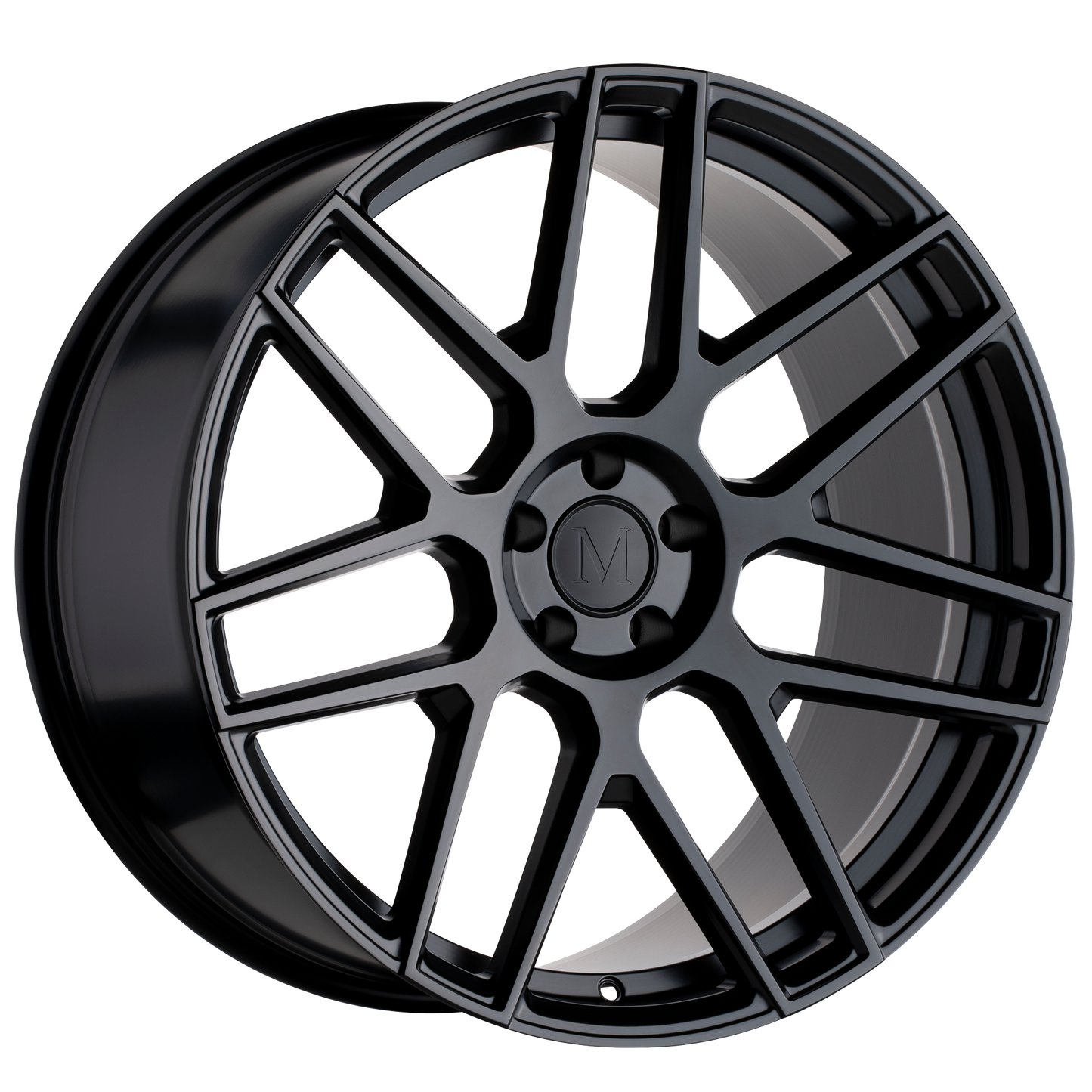 Mandrus MIGLIA 20X10 45 5X112/5X112 SEMI GLOSS BLACK RF