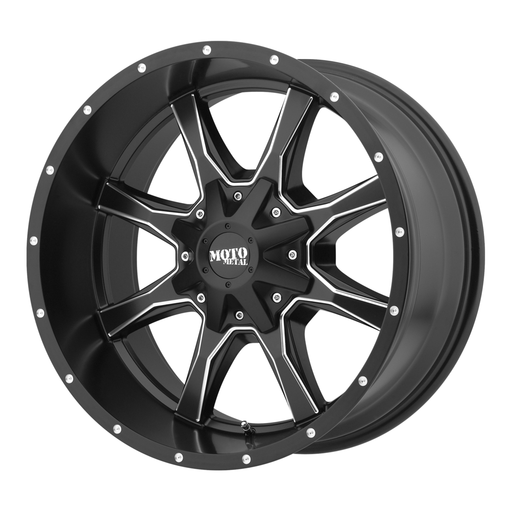 Moto Metal MO970 16X7 42 6X130/6X130 Satin Black Milled