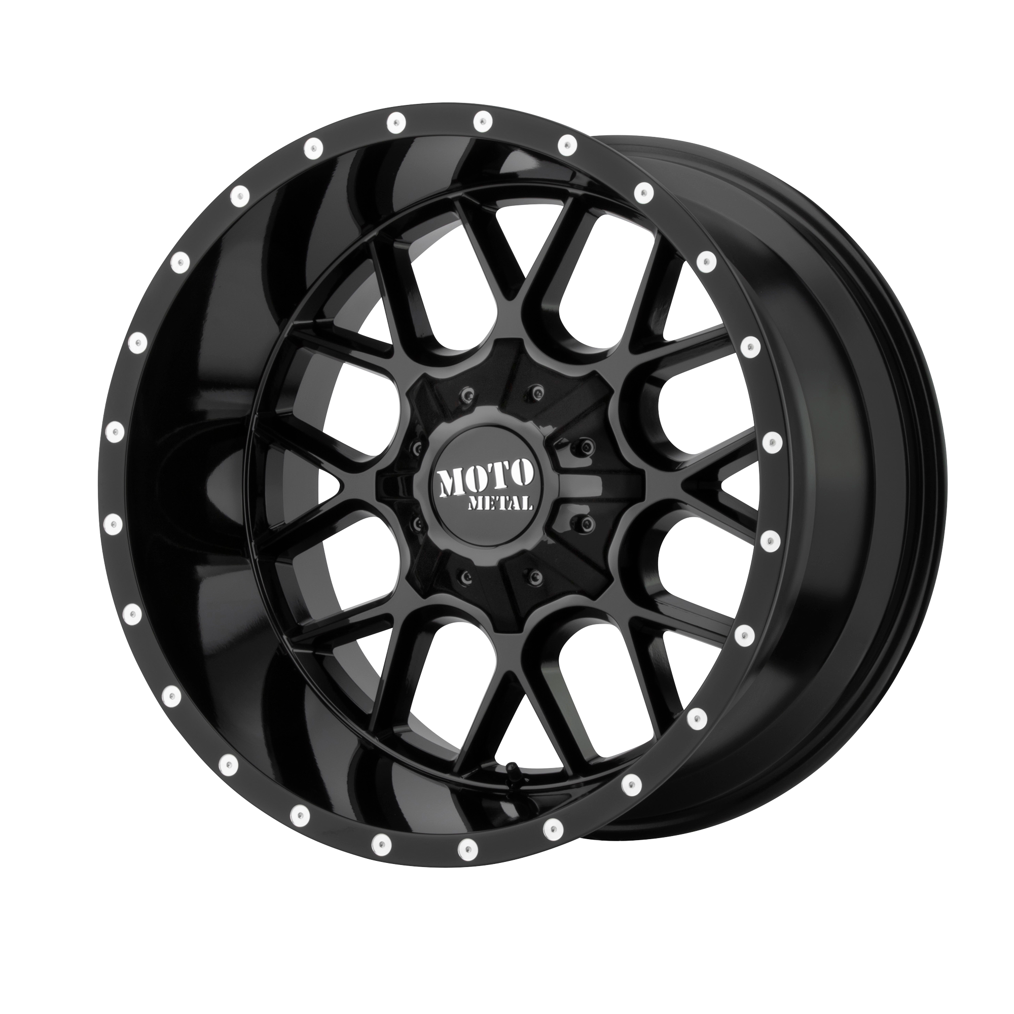 Moto Metal MO986 SIEGE 20x9 0 5x127/5x139.7/5x5.0/5.5 Gloss Black