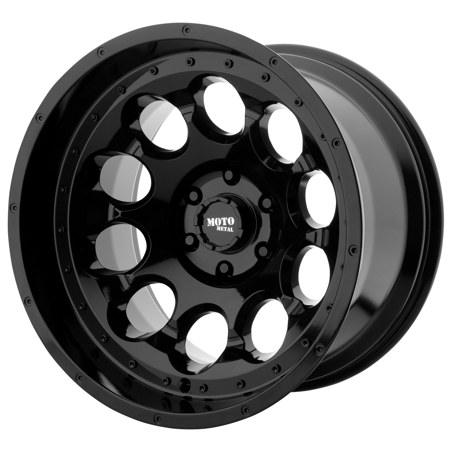 Moto Metal MO990 ROTARY 20X12 -44 5X139.7/5X5.5 Gloss Black