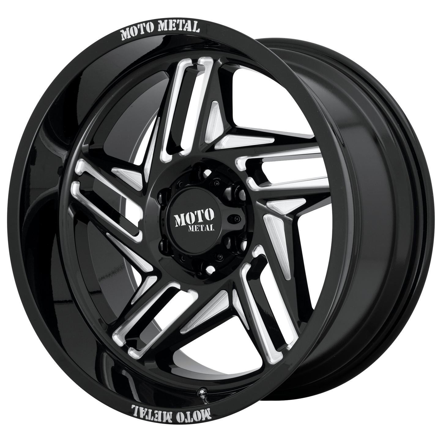 Moto Metal MO996 RIPSAW 20x10 -18 6x139.7/6x5.5 Gloss Black Milled
