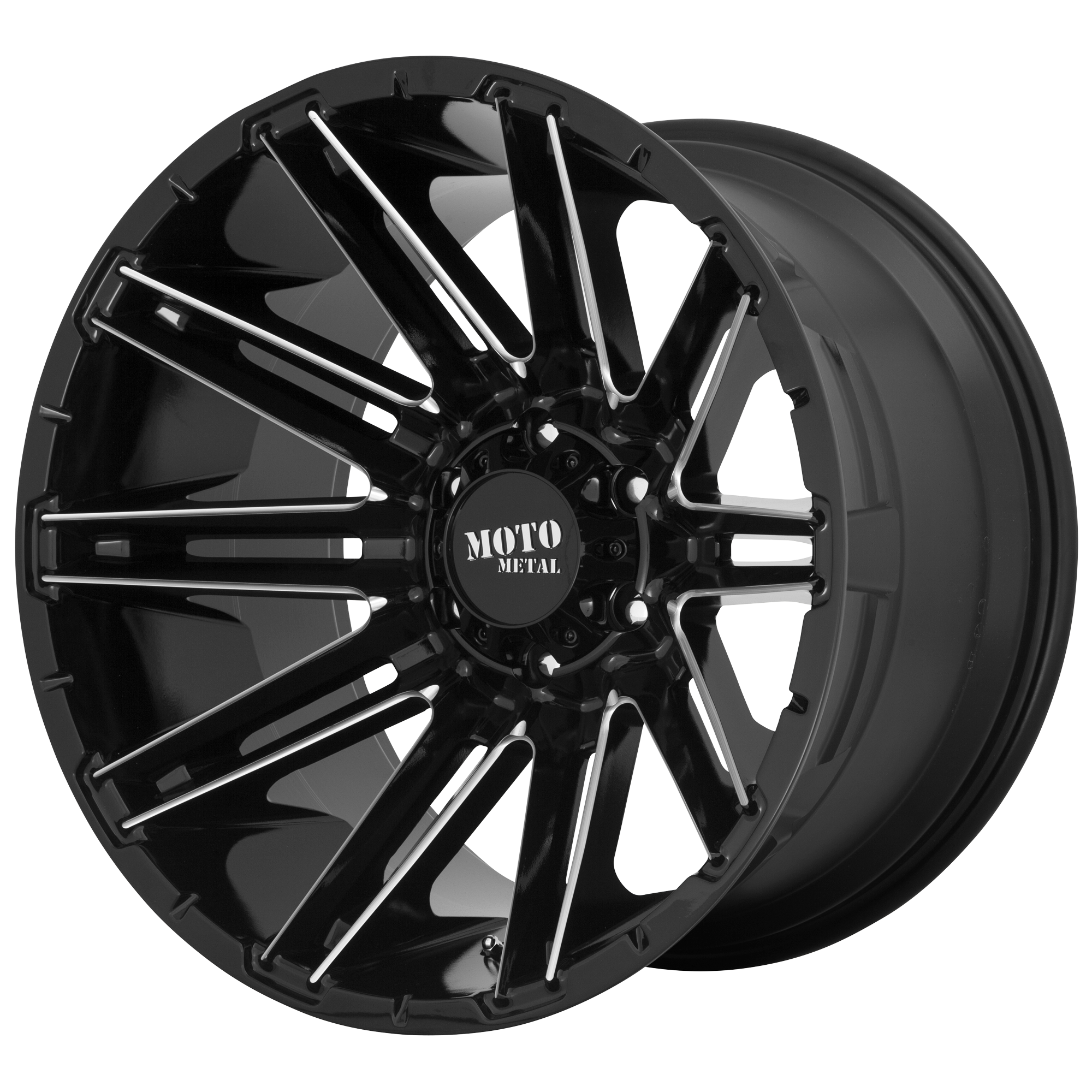 Moto Metal MO998 KRAKEN 20x10 -18 6x139.7/6x5.5 Gloss Black Milled