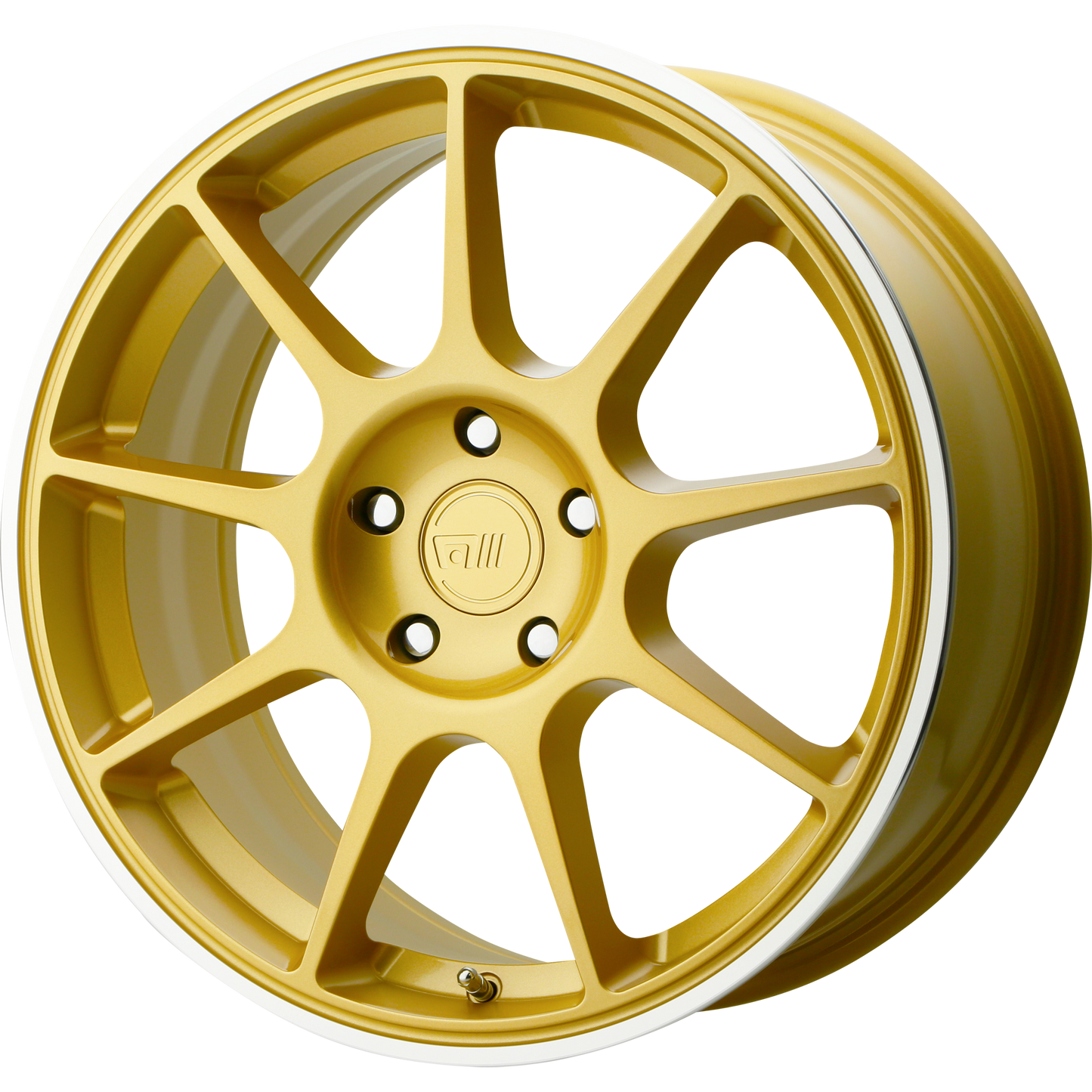 Motegi MR138 17X7 38 5X112/5X112 Gold Machined Lip