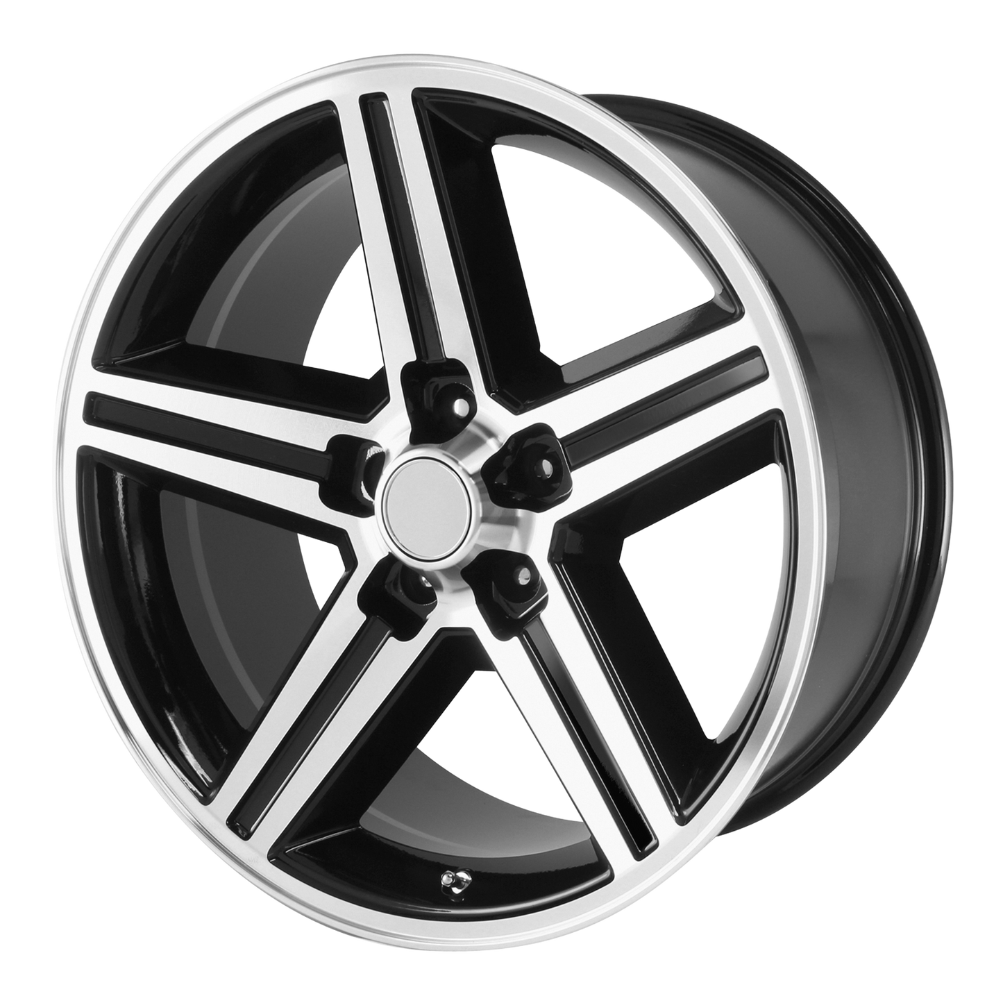 PERFORMANCE REPLICAS PR148 16X8 0 5X120.65/5X4.75 Gloss Black Machined