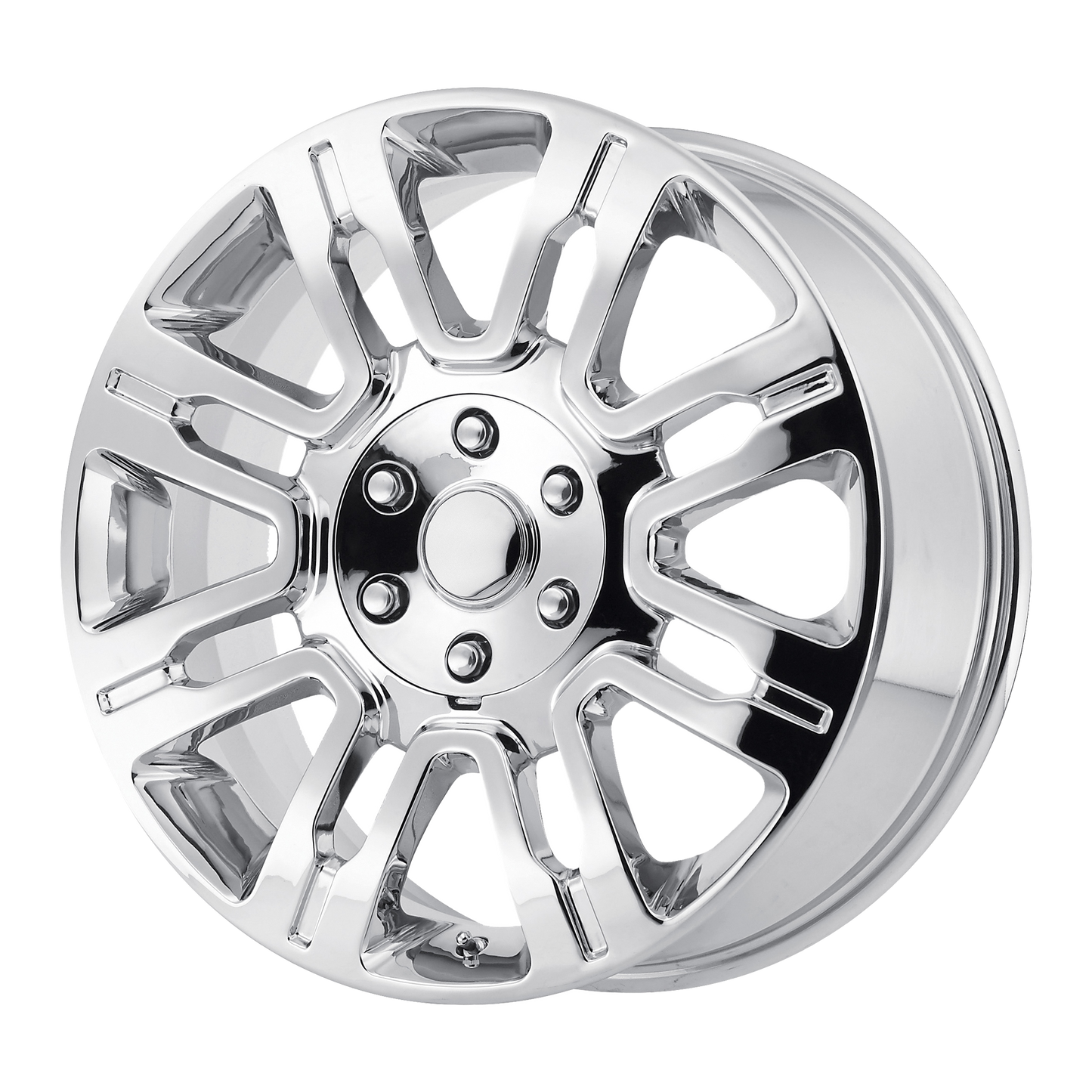 PERFORMANCE REPLICAS PR167 20X8.5 44 6X135/6X5.3 Chrome