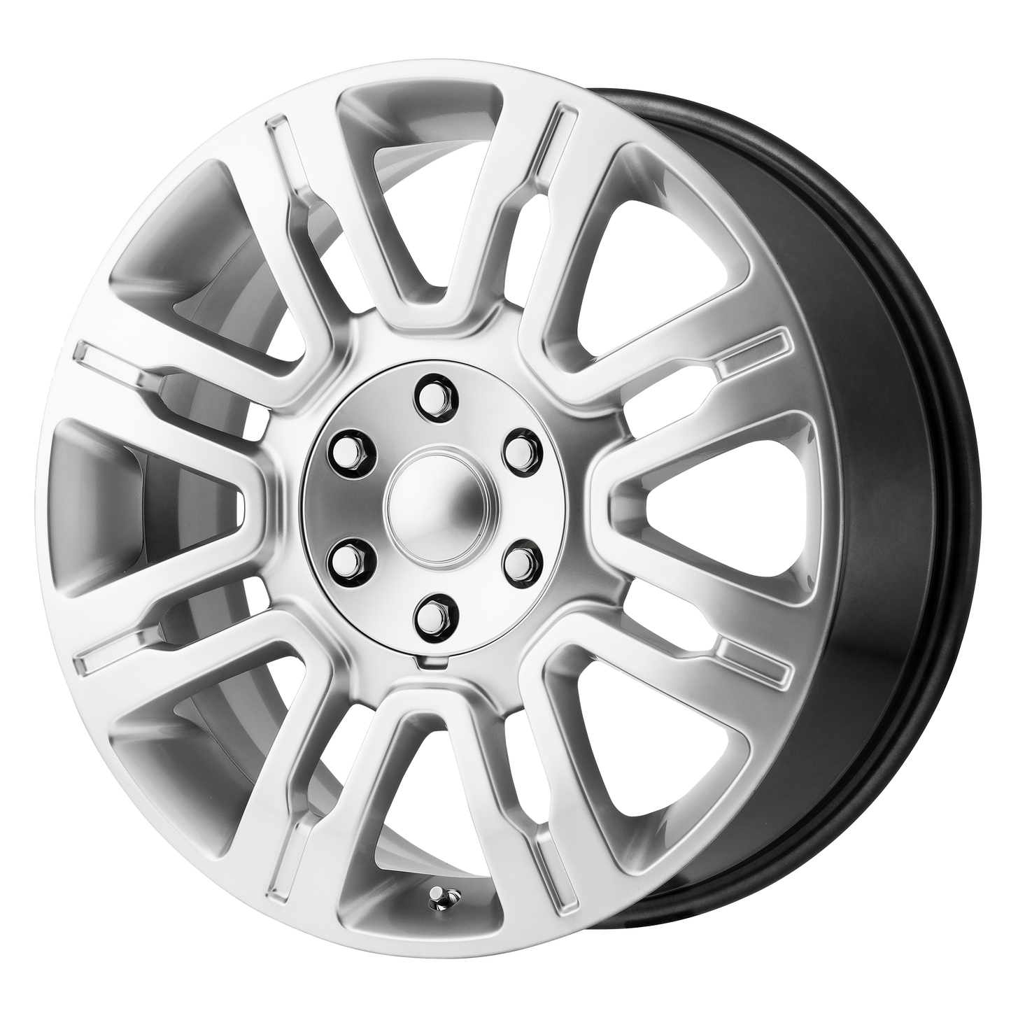 PERFORMANCE REPLICAS PR167 20X8.5 44 6X135/6X5.3 Hyper Silver