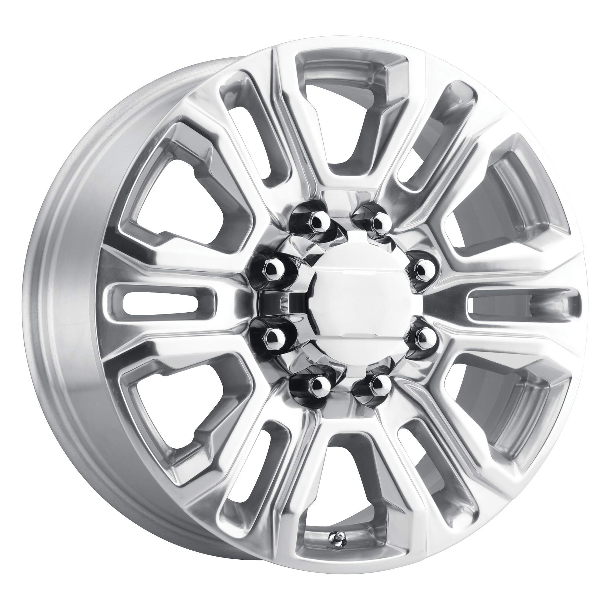 Performance Replicas PR207 20X8.5 47 8X180/8X7.1 POLISHED WITH CLEAR COAT