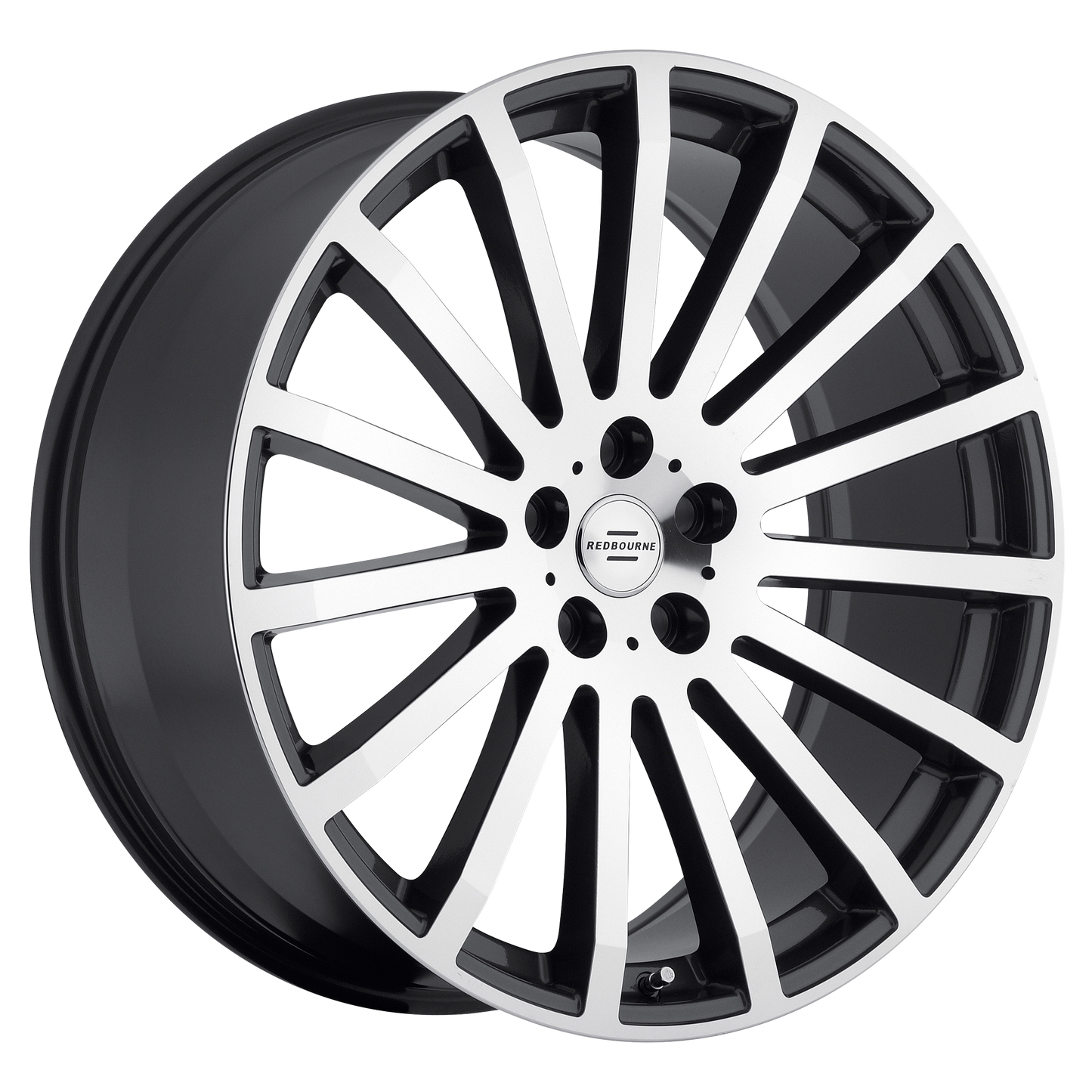 RedBourne DOMINUS 22X9.5 32 5X120/5X4.72 GUNMETAL W/ MIRROR CUT FACE