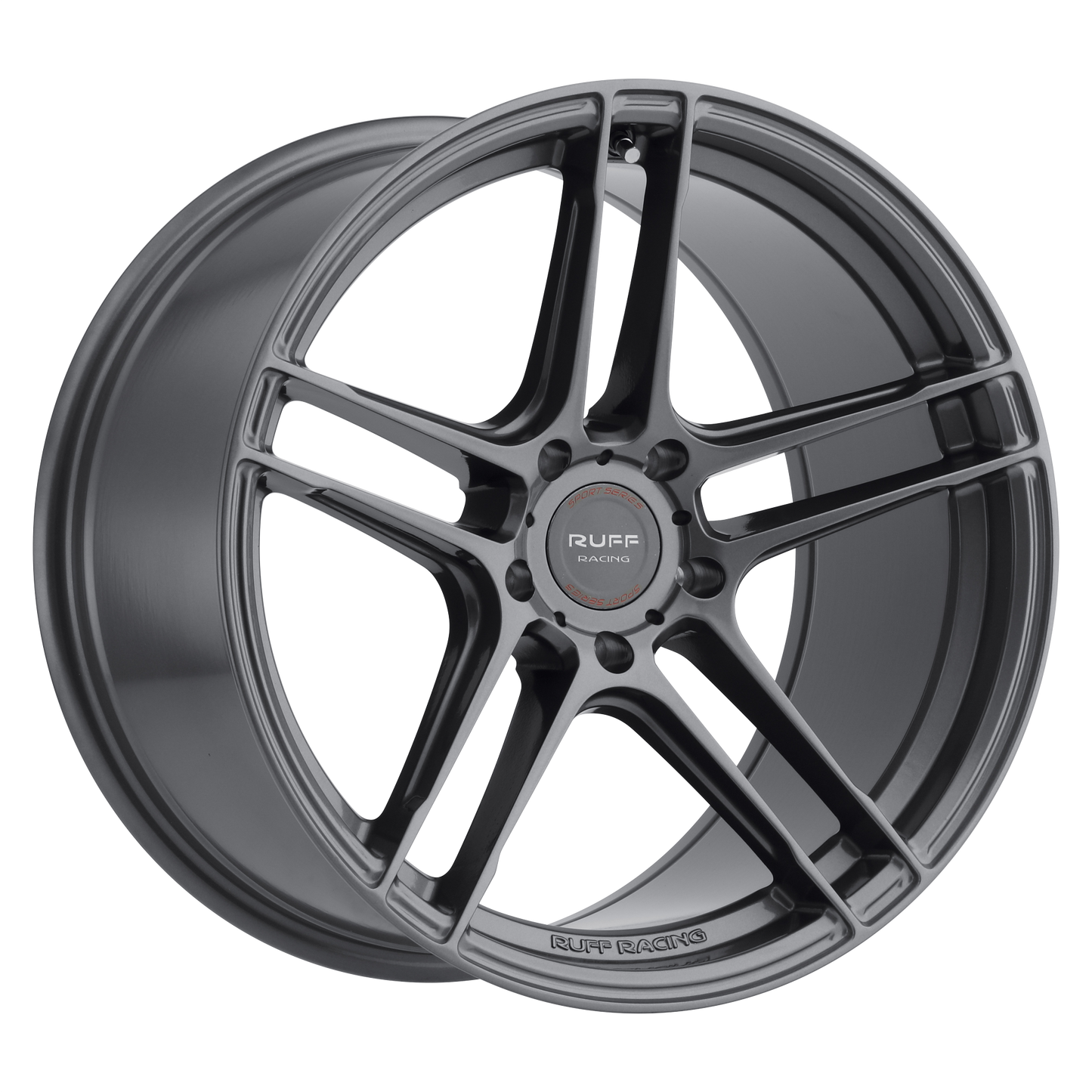 RUFF RS1 18X10 25 5X114.3 GLOSS GUNMETAL