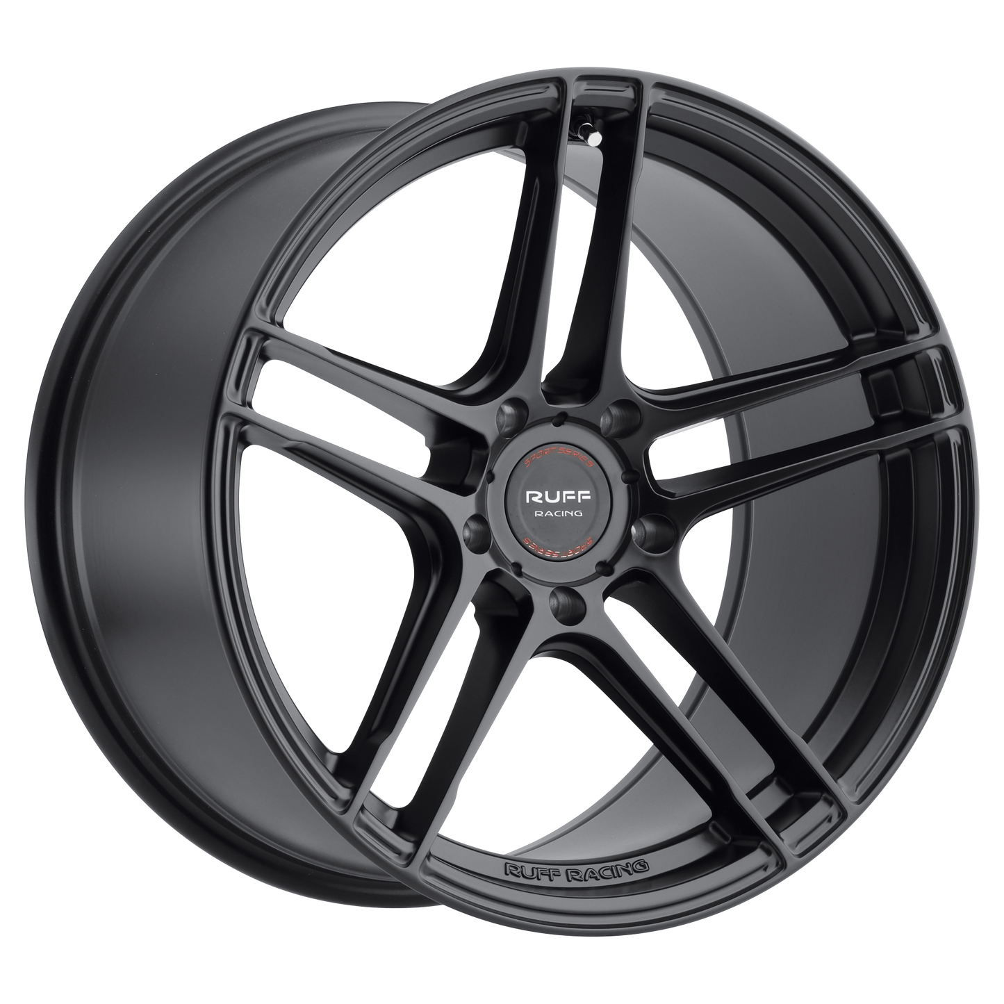 RUFF RS1 18X10 25 5X114.3 GLOSS BLACK