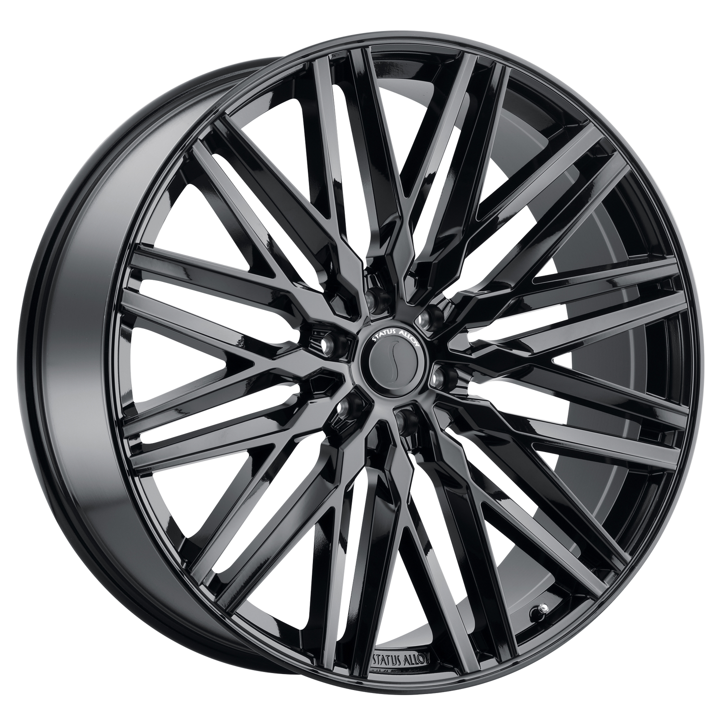 Status ADAMAS 20X9 25 6X120/6X120 GLOSS BLACK