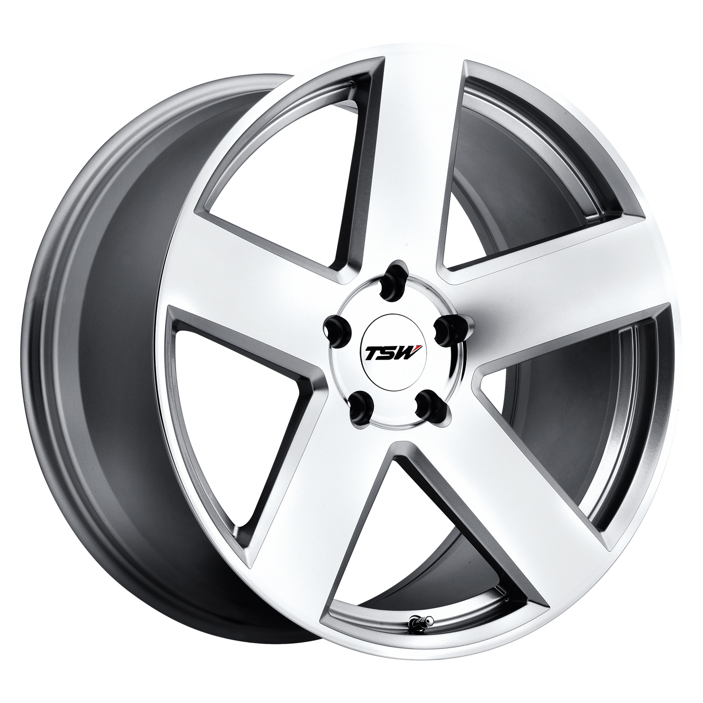 TSW BRISTOL 20X8.5 20 5X120/5X4.72 SILVER W/ MIRROR-CUT FACE