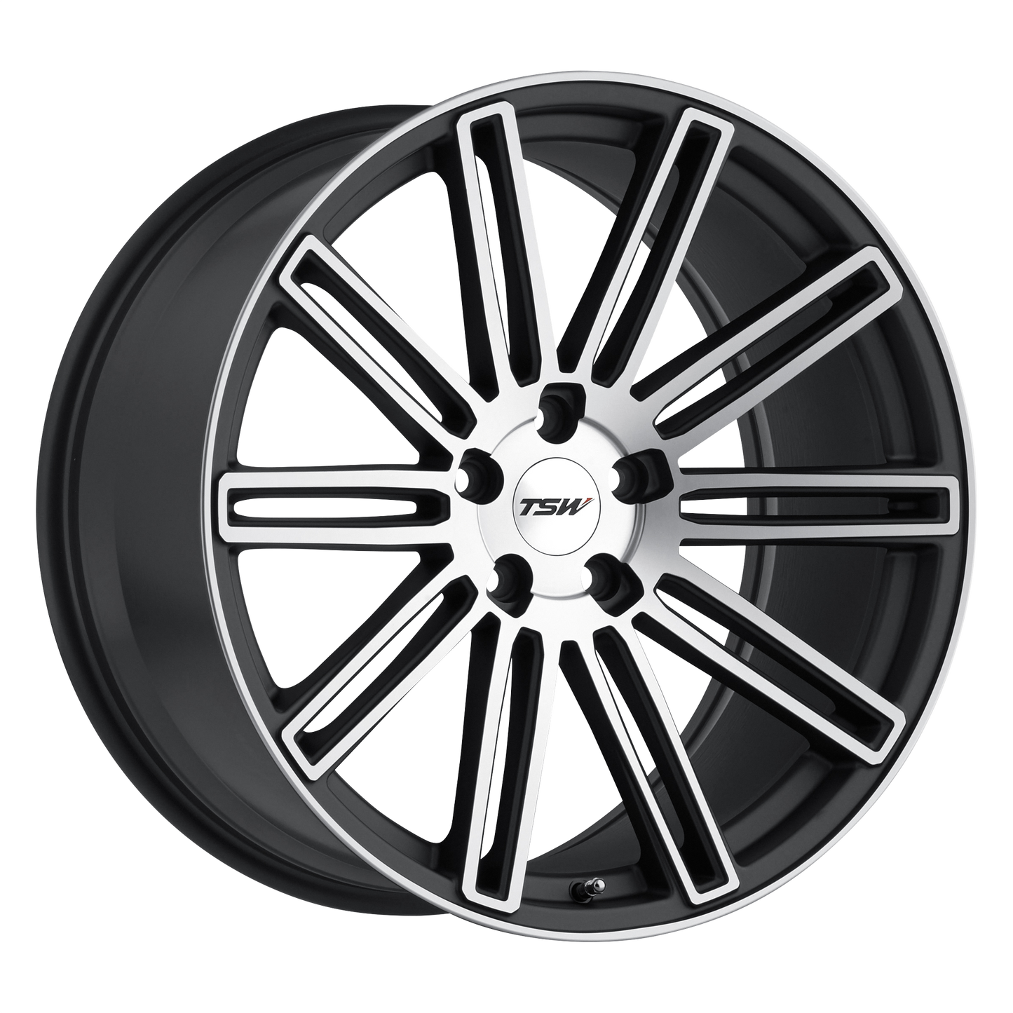 TSW CROWTHORNE 17X8 35 5X120/5X4.72 MATTE GUNMETAL W/ MATTE MACHINE FACE