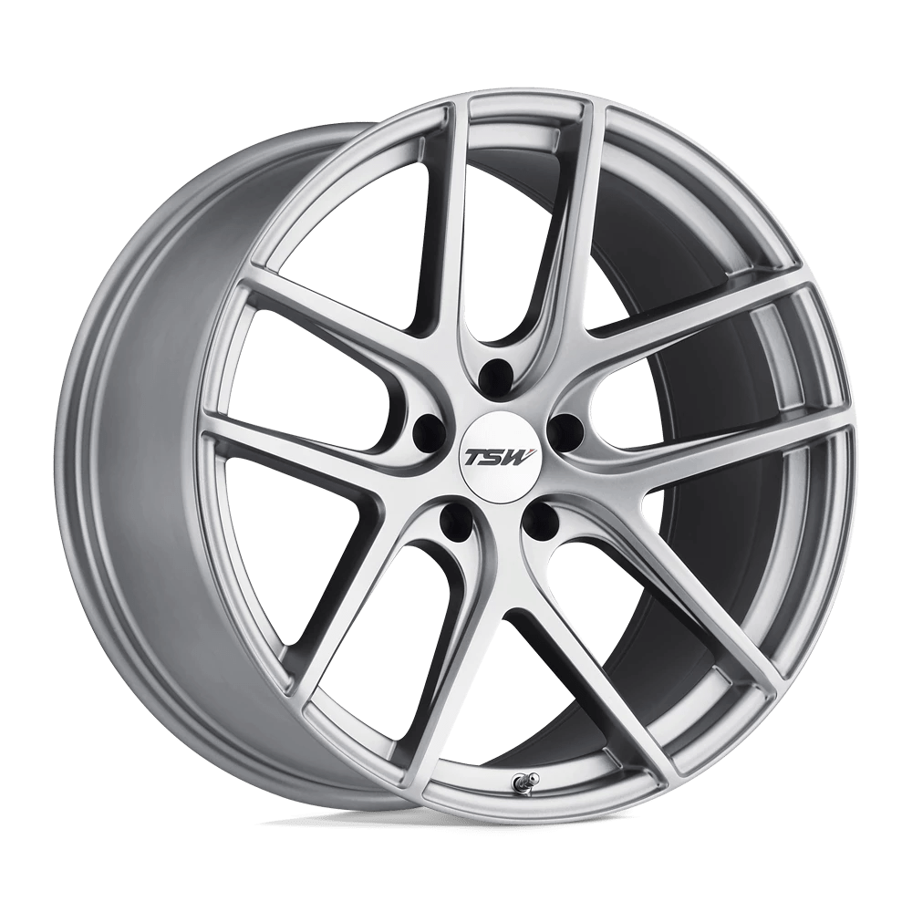 TSW GENEVA 18X8.5 43 5X112/5X112 MATTE TITANIUM SILVER