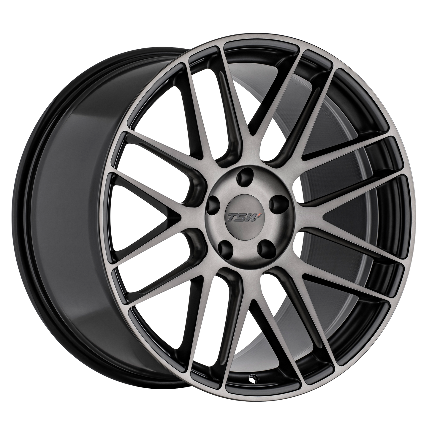 TSW NORD 20X9 30 5X120/5X4.72 SEMI GLOSS BLACK MILLED-MACHINED DARK TINT FACE