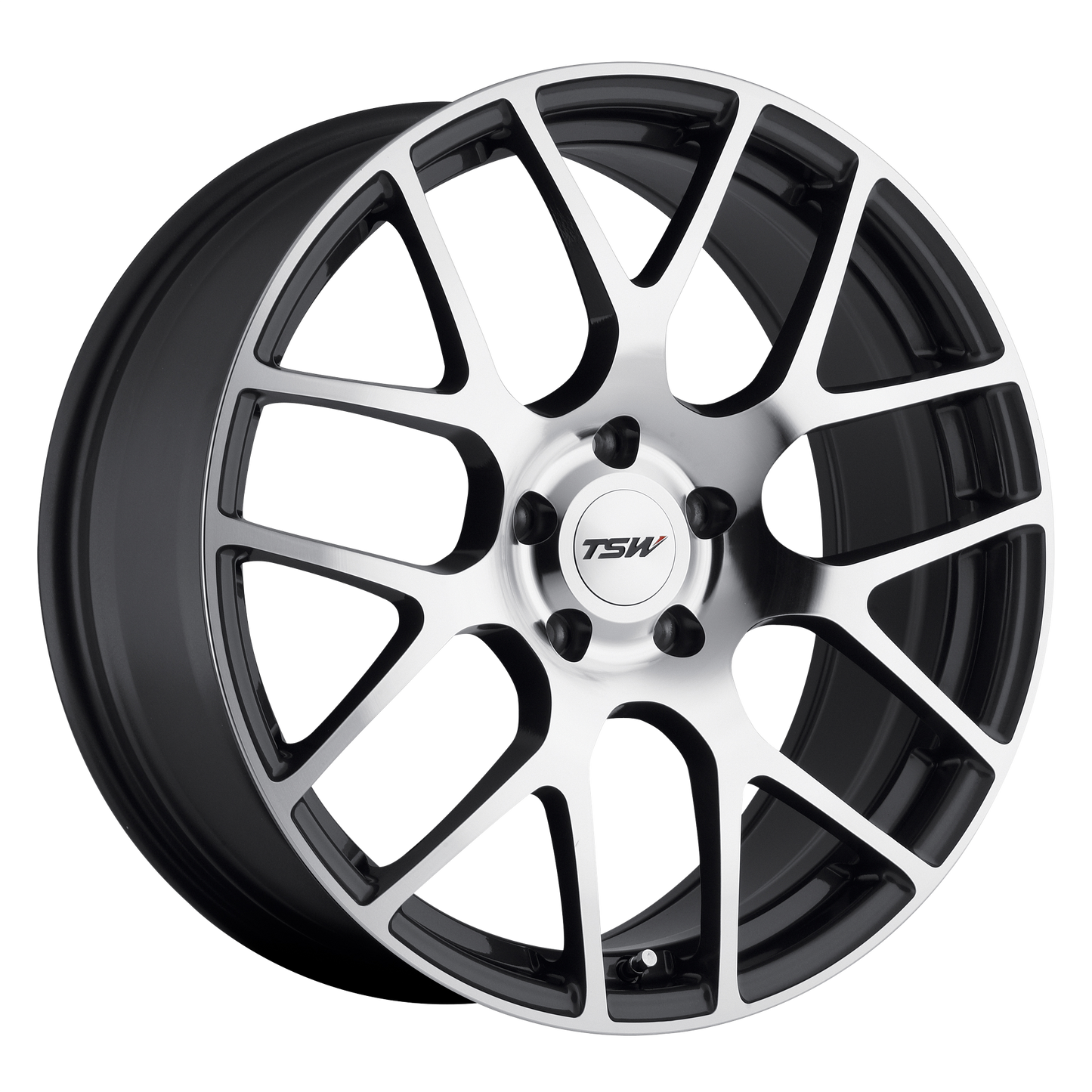 TSW NURBURGRING 17X8 40 5X110/5X110 GUNMETAL W/ MIRROR CUT FACE