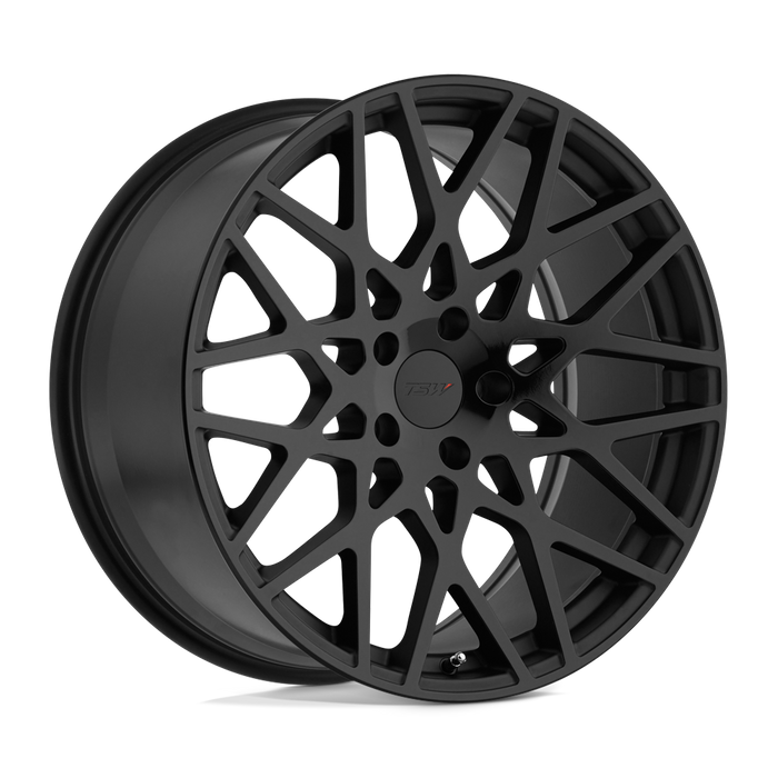TSW VALE 19X8.5 30 5X120/5X4.72 DOUBLE BLACK - MATTE BLACK W/ GLOSS BLACK FACE