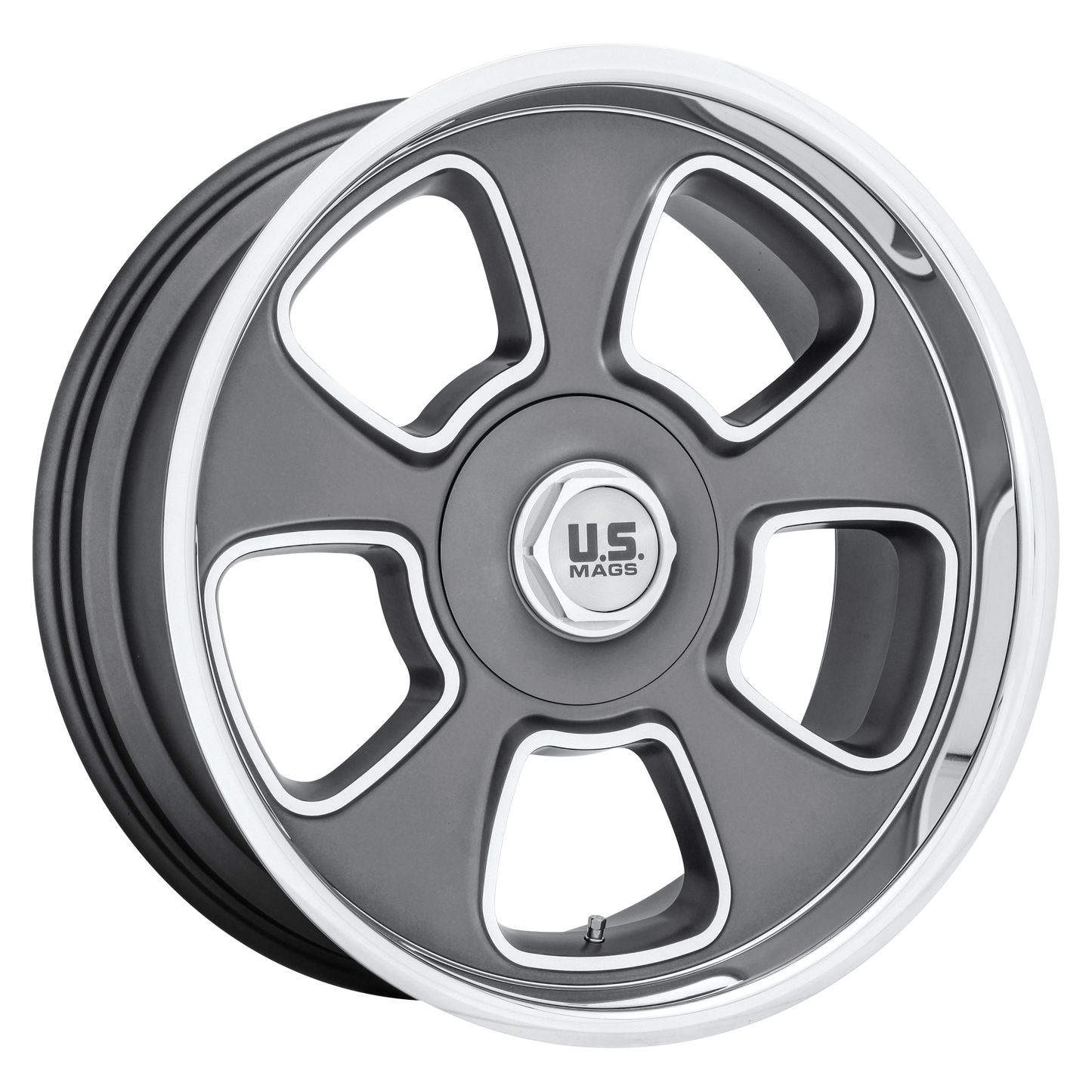 US Mag 1PC U125 BOULEVARD 20x9.5 1 5x127/5x135/5x5.0/135 MATTE GUN METAL