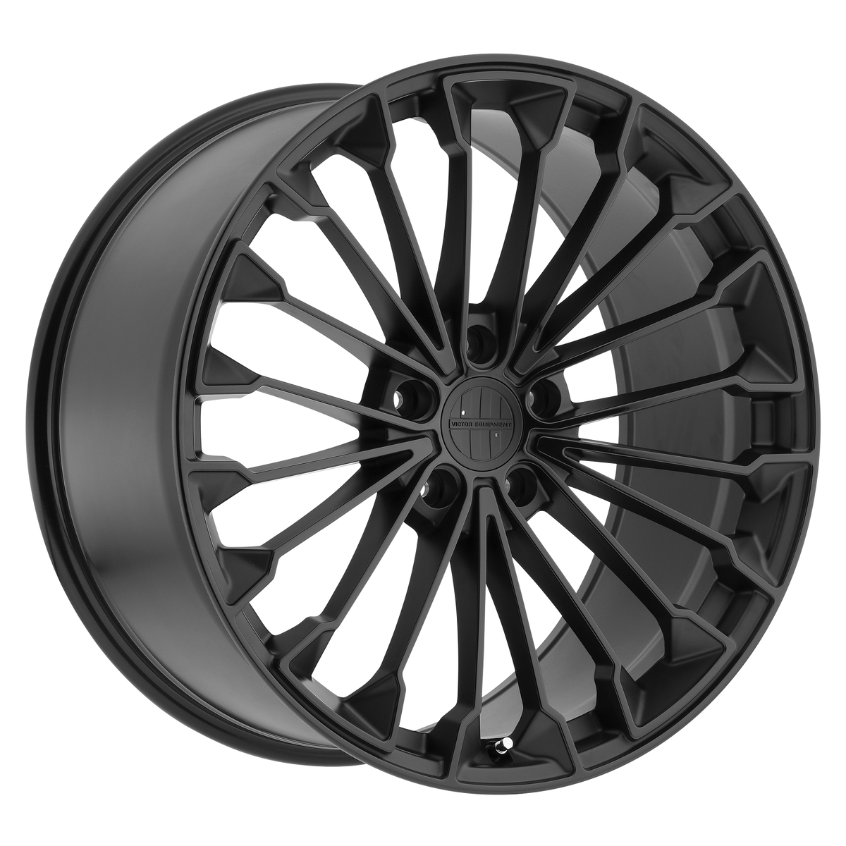 Victor Equipment WURTTEMBURG 18X11 55 5X130/5X130 MATTE BLACK W/ GLOSS BLACK FACE