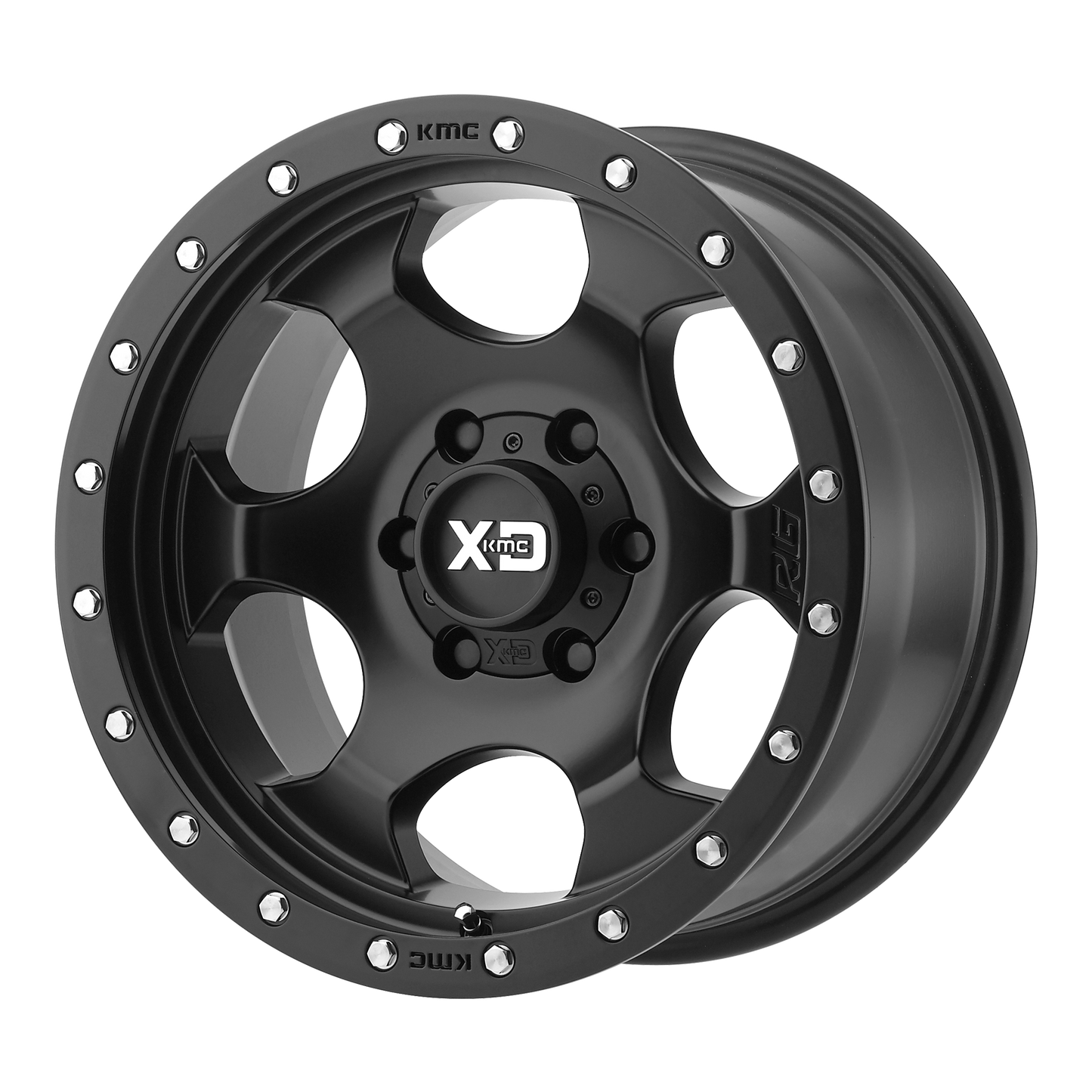 XD XD131 RG1 17x8.5 25 6x135/6X5.3 Satin Black With Reinforcing Ring