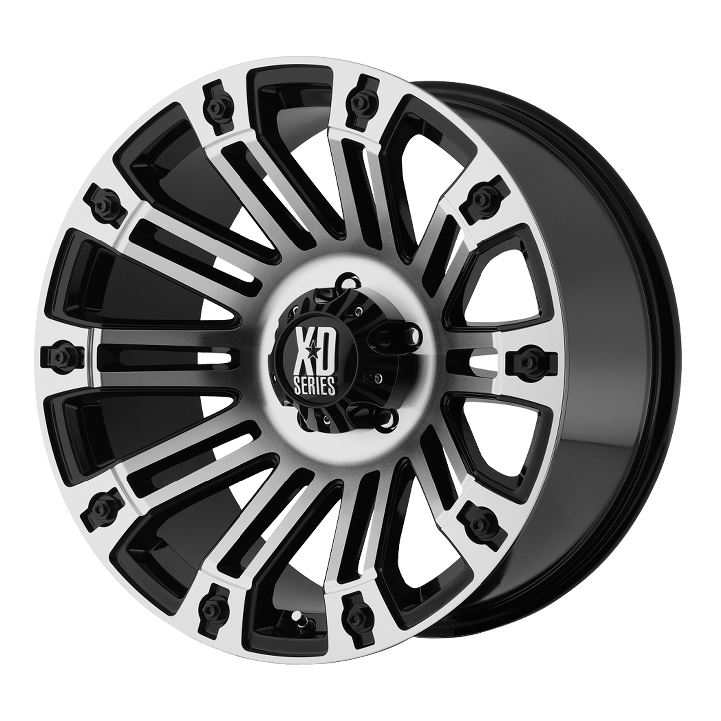 XD XD810 BRIGADE 20X10 -24 5X139.7/5X5.5 Gloss Black Machined
