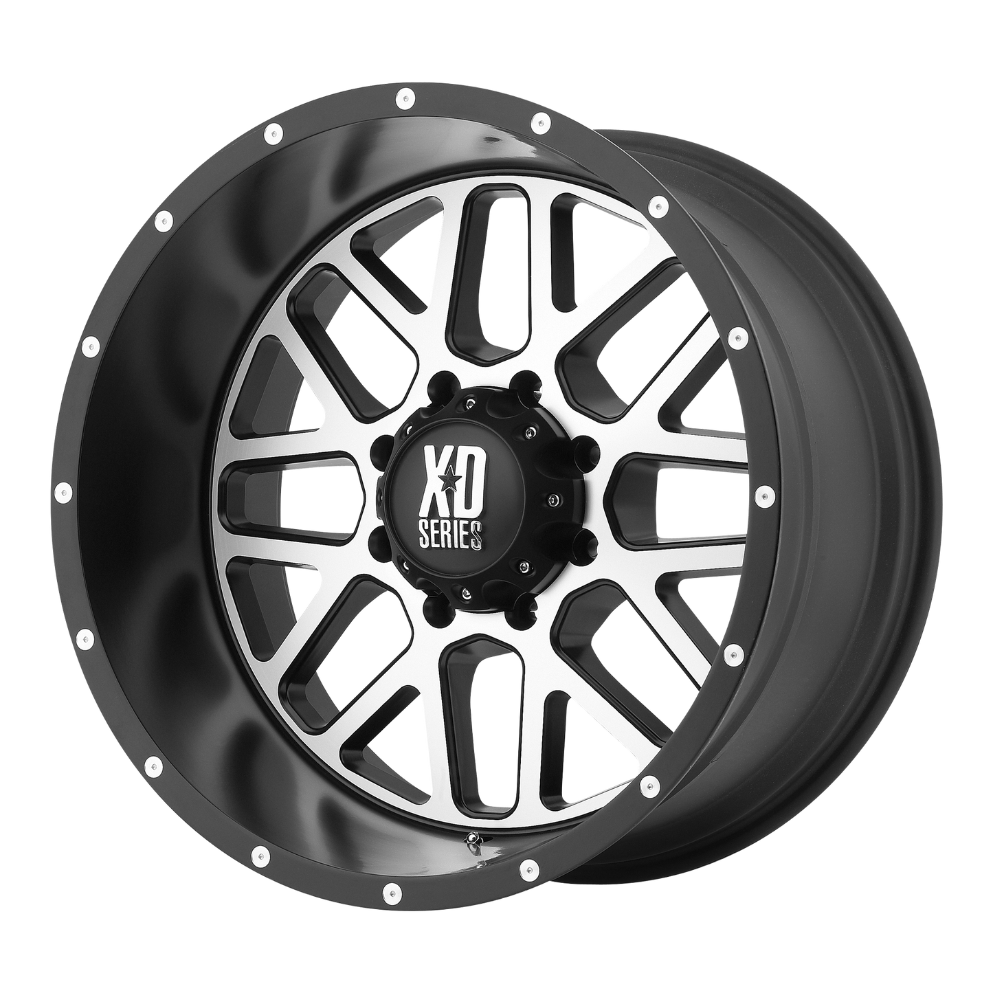 XD XD820 GRENADE 18x9 18 5x150/5x150 Satin Black Machined Face