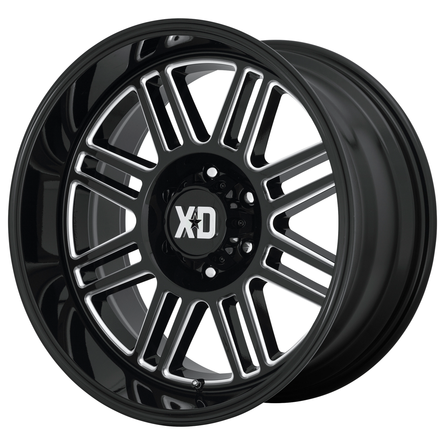 XD XD850 CAGE 20x10 -18 6x139.7/6x5.5 Gloss Black Milled