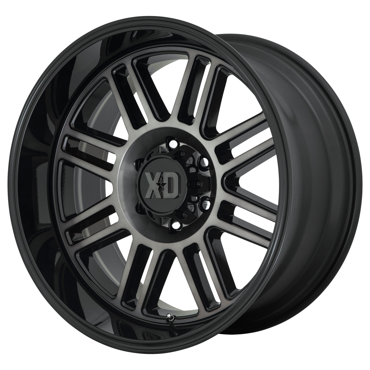 XD XD850 CAGE 20x9 0 6x139.7/6x5.5 Gloss Black With Gray Tint