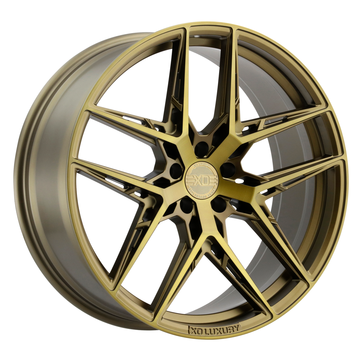 XO CAIRO 21X9 32 5X112/5X112 BRONZE W/ BRUSHED BRONZE FACE