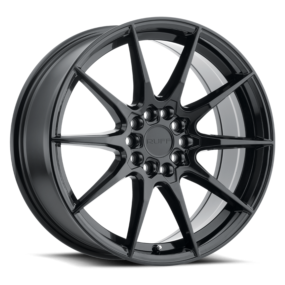 RUFF SPEEDSTER 17X7.5 38 5X100/5X114.3 GLOSS BLACK