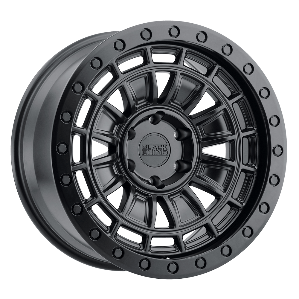 BLACK RHINO DALTON 17X9.5 12 6X120 MATTE BLACK