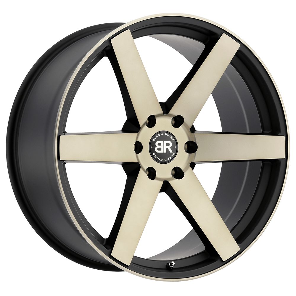 BLACK RHINO KAROO 20X9.5 15 6X139.7 MATTE BLACK W/ MACHINED FACE & DARK MATTE TINT