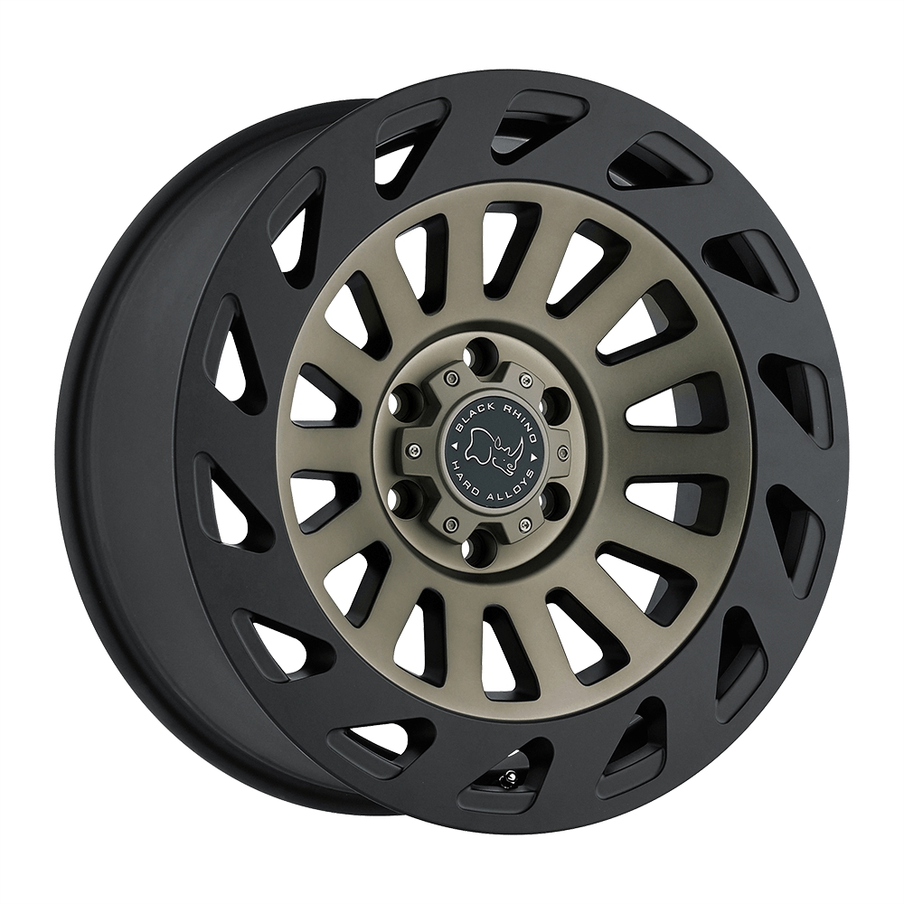 BLACK RHINO MADNESS 17X9 -12 8X170/8X6.7 DARK TINT MACHINE FACE W/ MATTE BLACK LIP