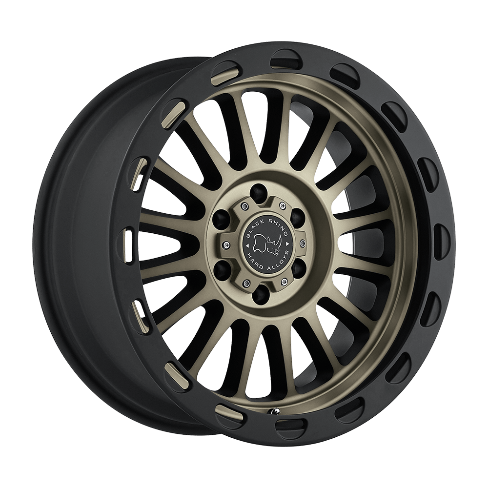 BLACK RHINO TAUPO 20X9 12 6X139.7 MATTE BLACK W/ MACHINED FACE & DARK MATTE TINT
