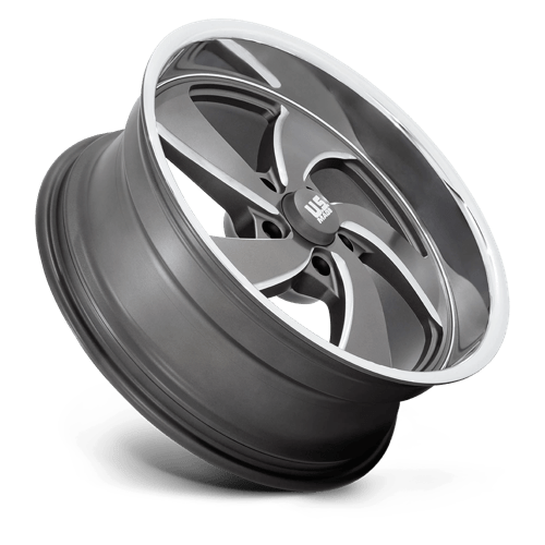 US MAG 1PC U133 DESPERADO 20X8 1 5X120.65 ANTHRACITE MILLED DIAMOND CUT MILLED C-BORE 72.56