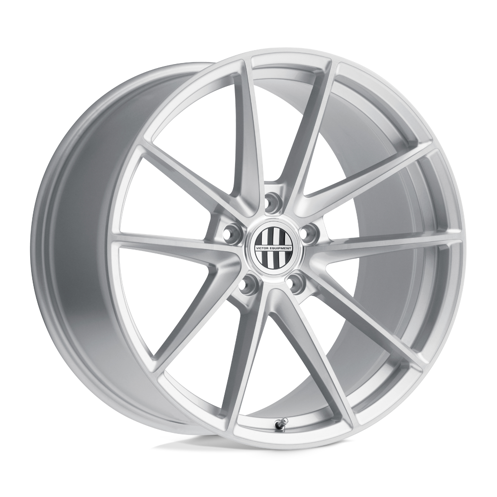 Victor Equipment ZUFFEN 19X10 50 5X130/5X130 SILVER W/ BRUSHED FACE