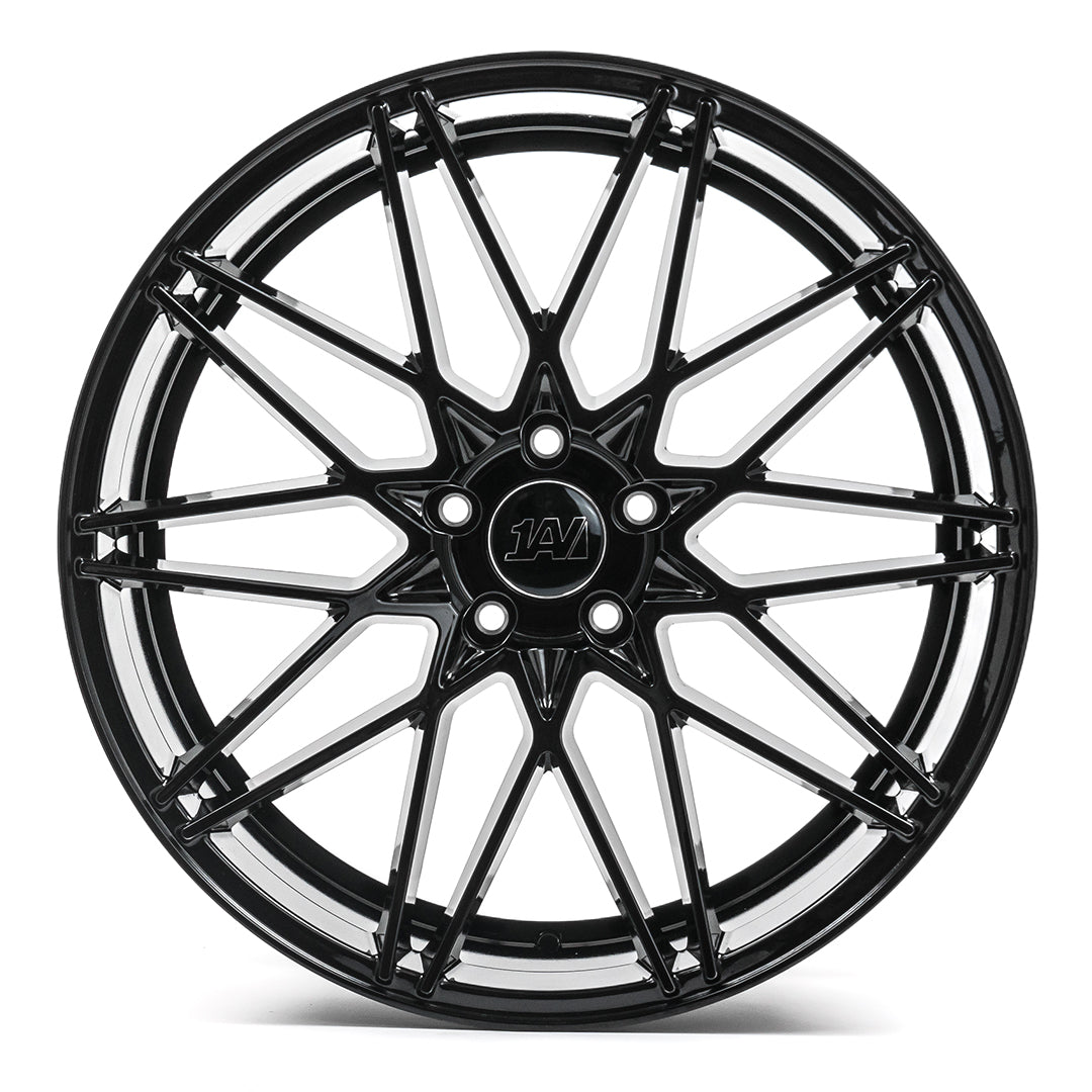AXE ZX4 22X9 35 BLANK GLOSS BLACK