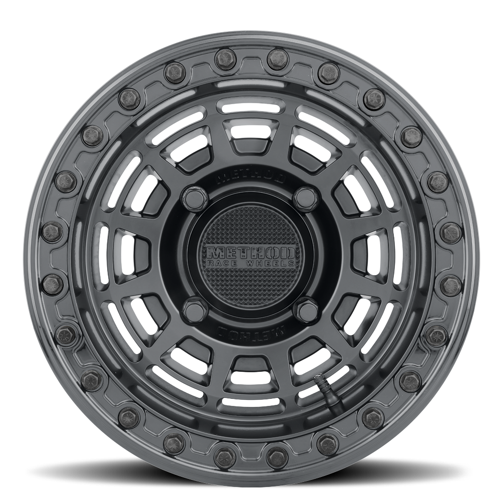 Method 415 15x10 4x136 25mm UTV Beadlock Double Black MR415510471064B