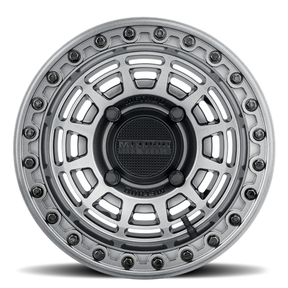 Method 415 15x10 4x136 25mm UTV Beadlock Gloss Graphite - Gloss Graphite Ring MR415510471264B