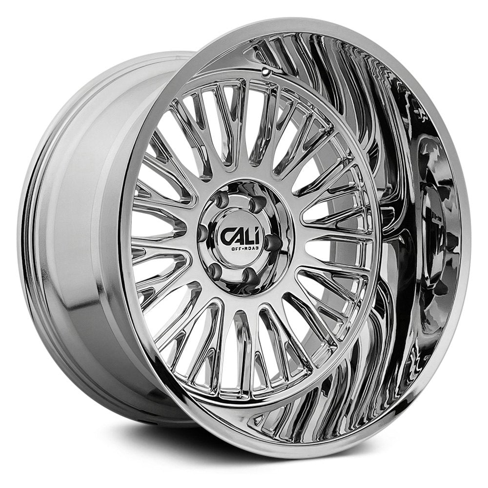 Cali Off-Road Vertex - 24x14 -76mm 8x170 Chrome Wheel | 9116-24470C