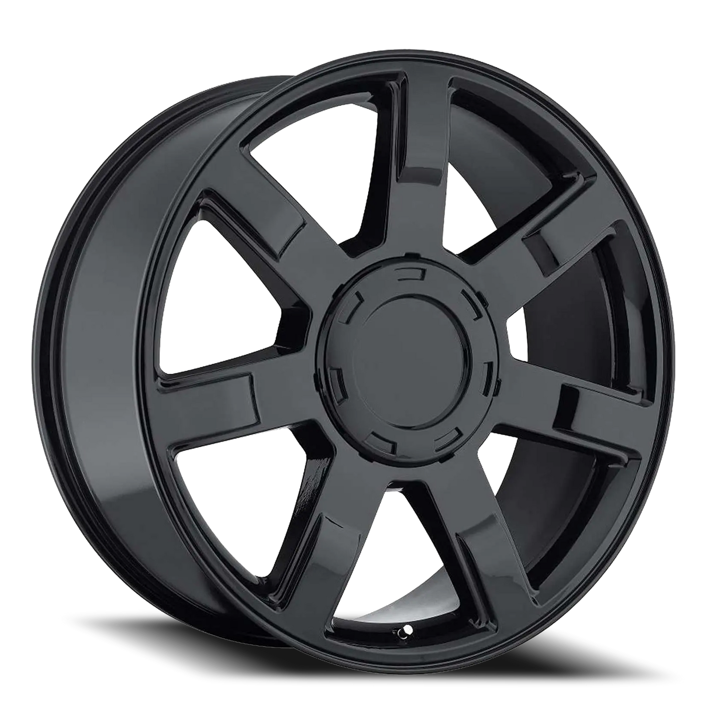 O.E. REVOLUTION 122 22X9 31 6X139.7 GLOSS BLACK & MACHINED